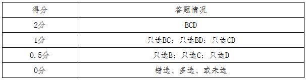 评分标准