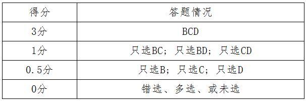 评分标准